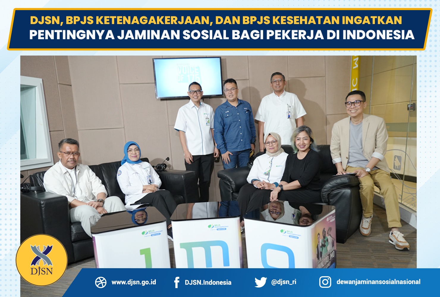 DJSN, BPJS Ketenagakerjaan, dan BPJS Kesehatan Ingatkan Pentingnya Jaminan Sosial Bagi Pekerja di Indonesia